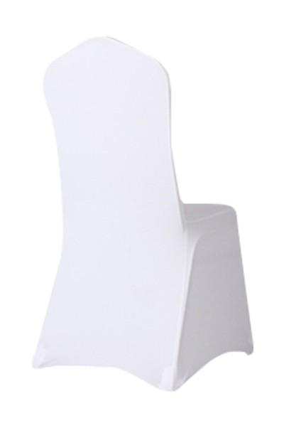 Customized Hotel Chair Cover Special White Banquet Thickening Universal One Piece Wedding Hotel Elastic Fabric Chair Cover SKSC024 detail view-5